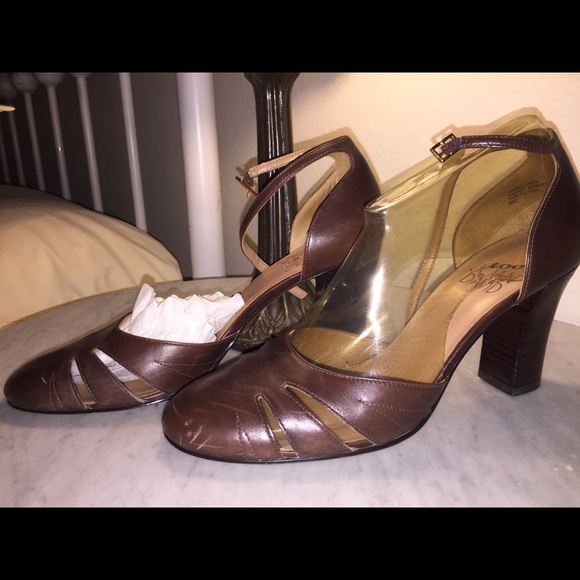 Too Joan & David Shoes - Donated Too Joan & David Ankle strap heels